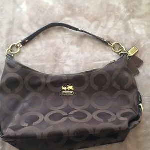 Brown Coach Hobo bag